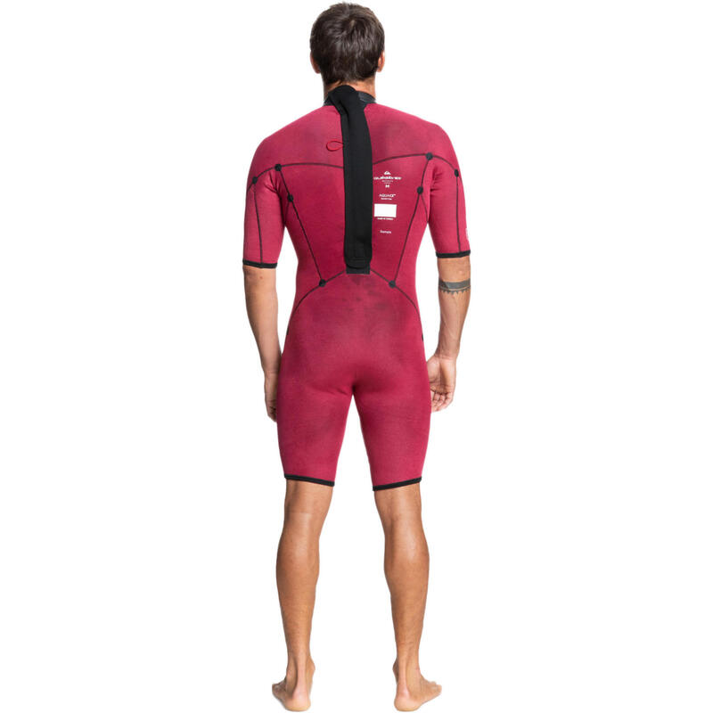 Costum pentru sporturile acvatice adulți Everyday Sessions 2/2 mm Negru