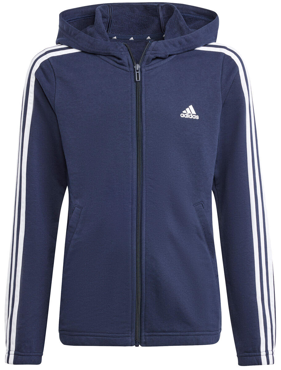 ADIDAS adidas Essentials 3-Stripes Full-Zip Meisjes Hoodie