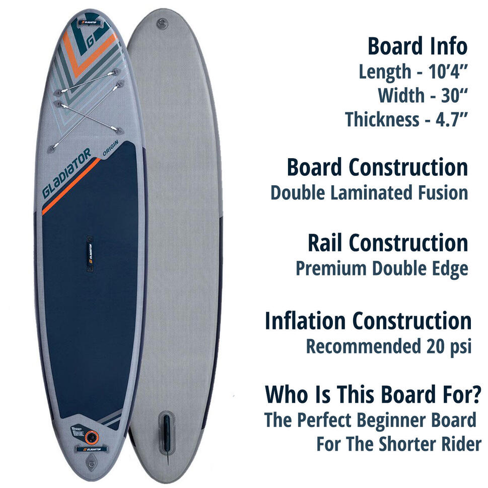Deska Pompowana SUP GLADIATOR ORIGIN 10.4 315 cm