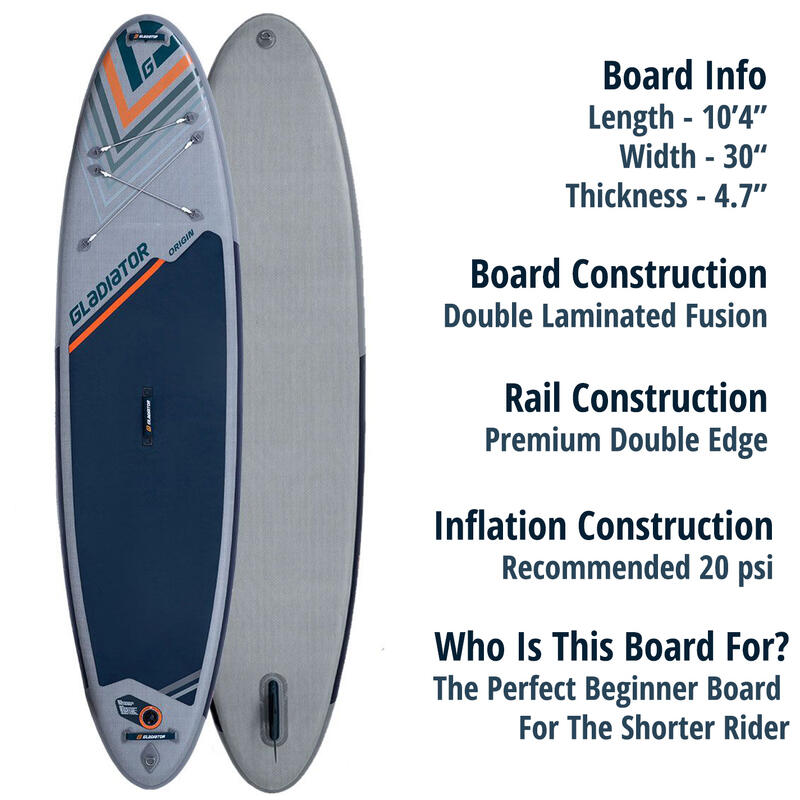 paddleboard GLADIATOR Origin 10'4''