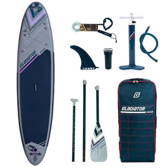 Pompowana deska SUP Gladiator Origin Allround M 10'4 z wiosłem