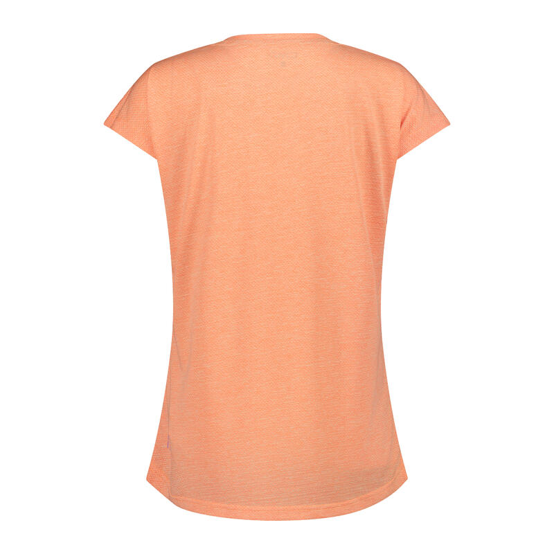 CMP T-Shirt mit breitem Ausschnitt aus Light Jersey für Damen