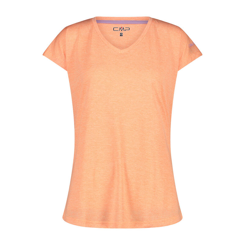CMP T-Shirt mit breitem Ausschnitt aus Light Jersey für Damen