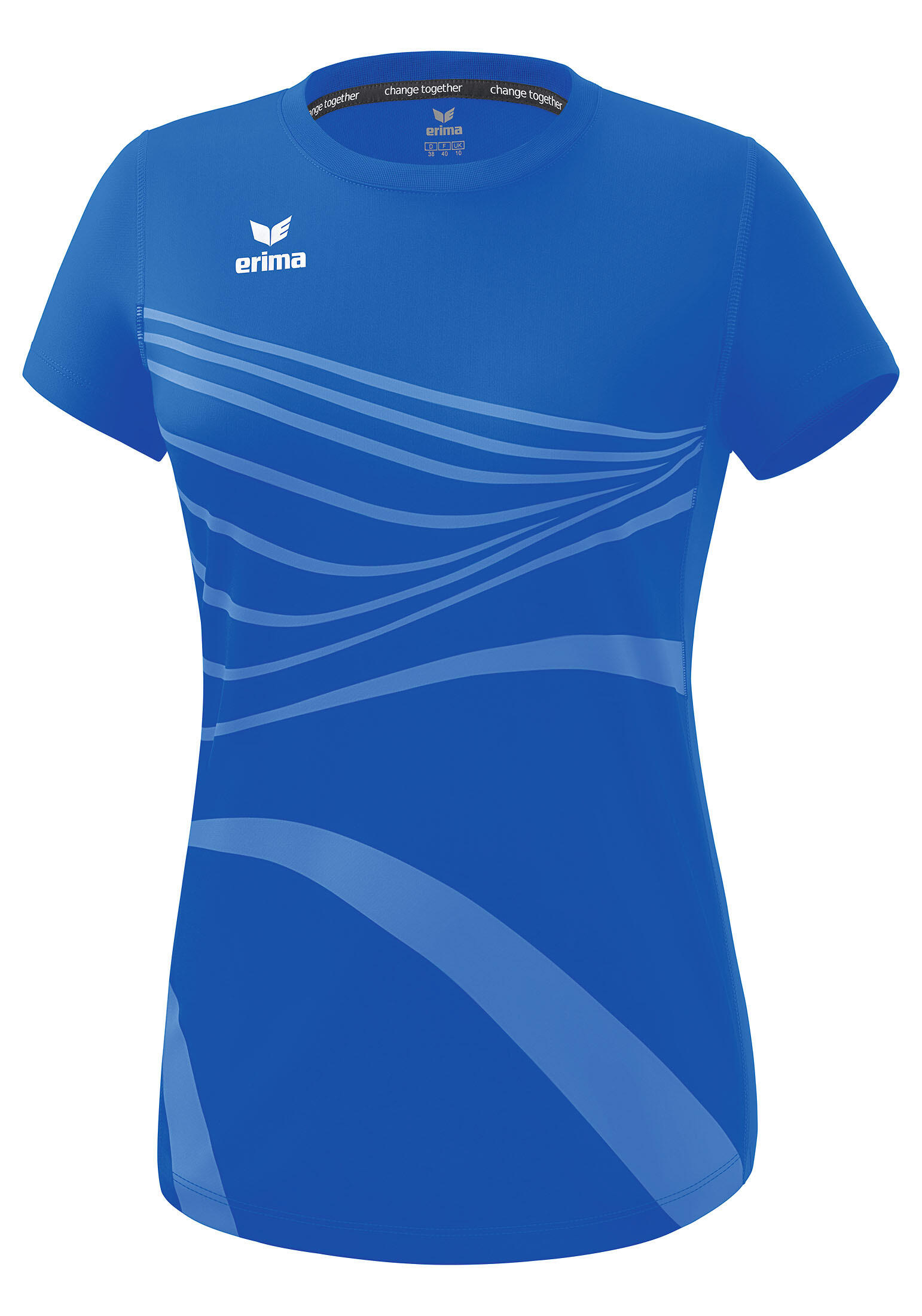 Erima Racing T-Shirt Blau 5/5