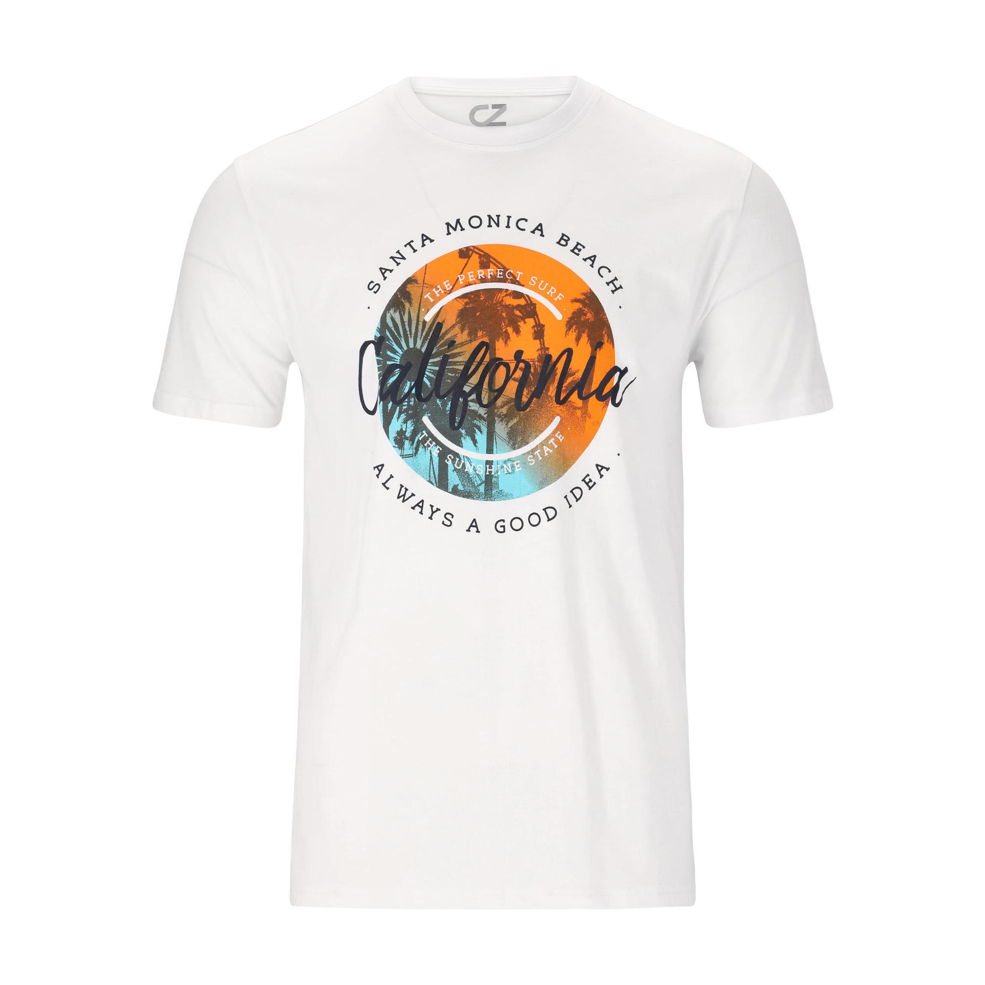 Cruz - T-shirt Edmund - Chemise Manches Courtes - Blanc - 56 3xl - Decathlon