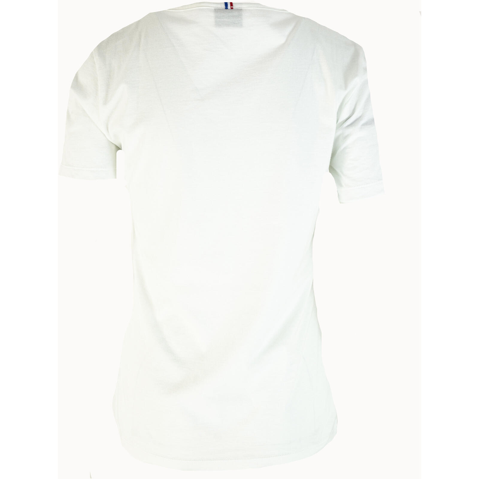 T-shirt Le Coq Sportif Ess Tee Ss Col V N1, Wit, Dames 2/5