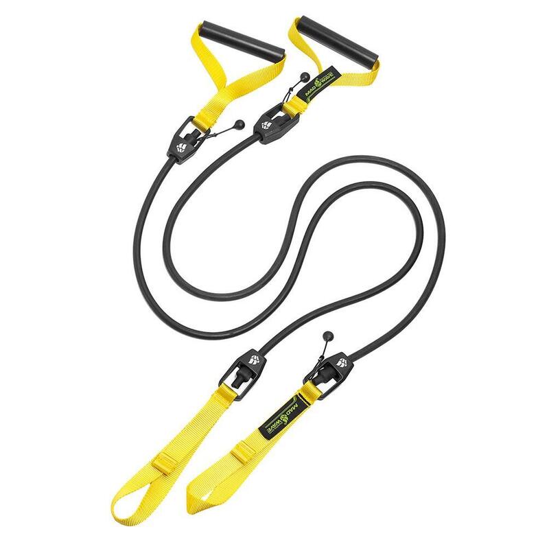 Cordão de Resistência Elástica DRY TRAINING CON ASAS Amarela 2.2-6.3 kg