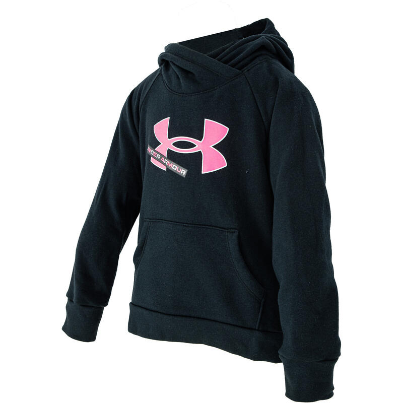 Hoodie Under Armour Rival Fleece Logo, Preto, Crianças