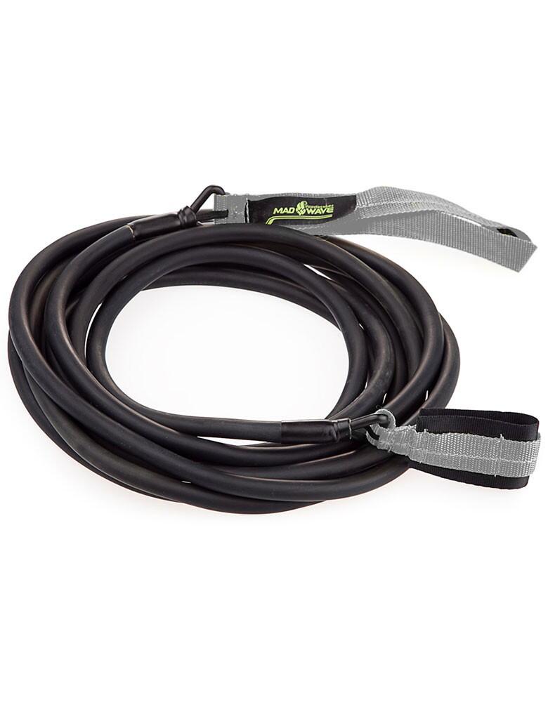 Cuerda elástica de resistencia de 6m Gris 1.3-3.6 kg 3/3