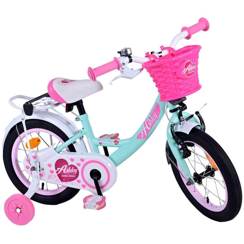 VOLARE BICYCLES Bicicletta per bambini Ashley 14 pollici, verde