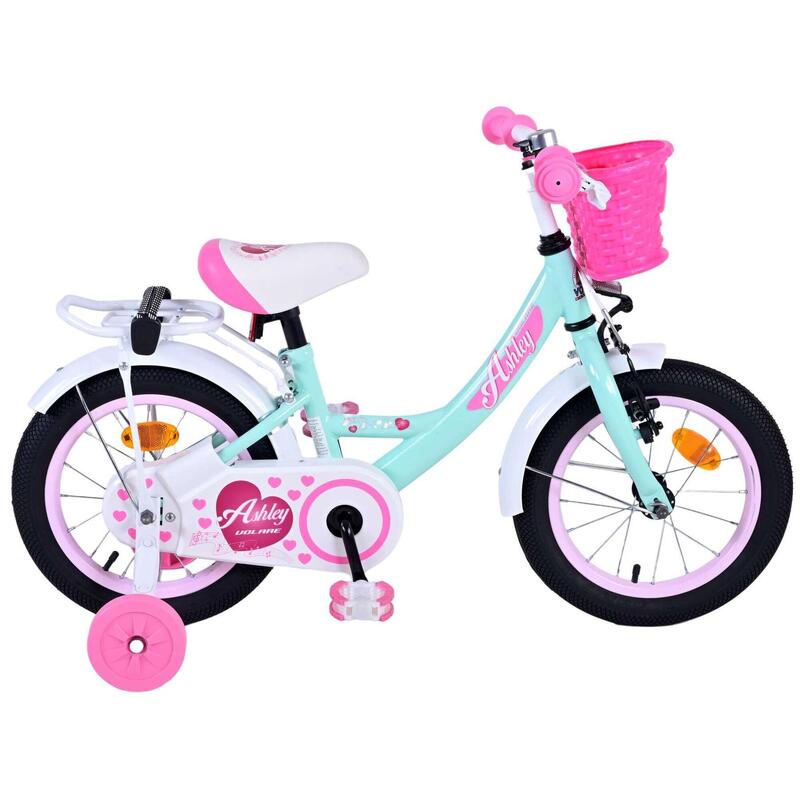 VOLARE BICYCLES Bicicletta per bambini Ashley 14 pollici, verde