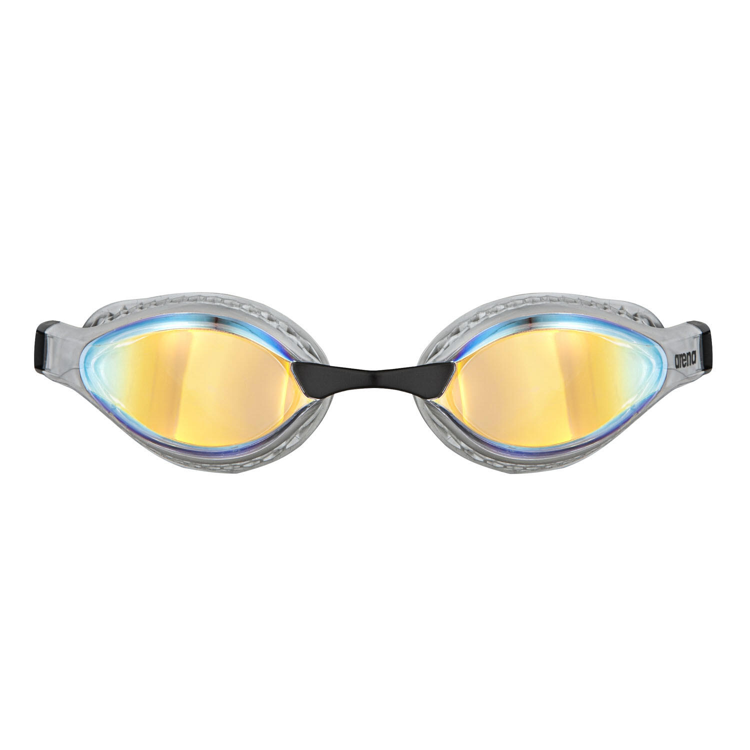 Arena Airspeed Mirrored Goggles - Yellow Copper / Silver 4/4