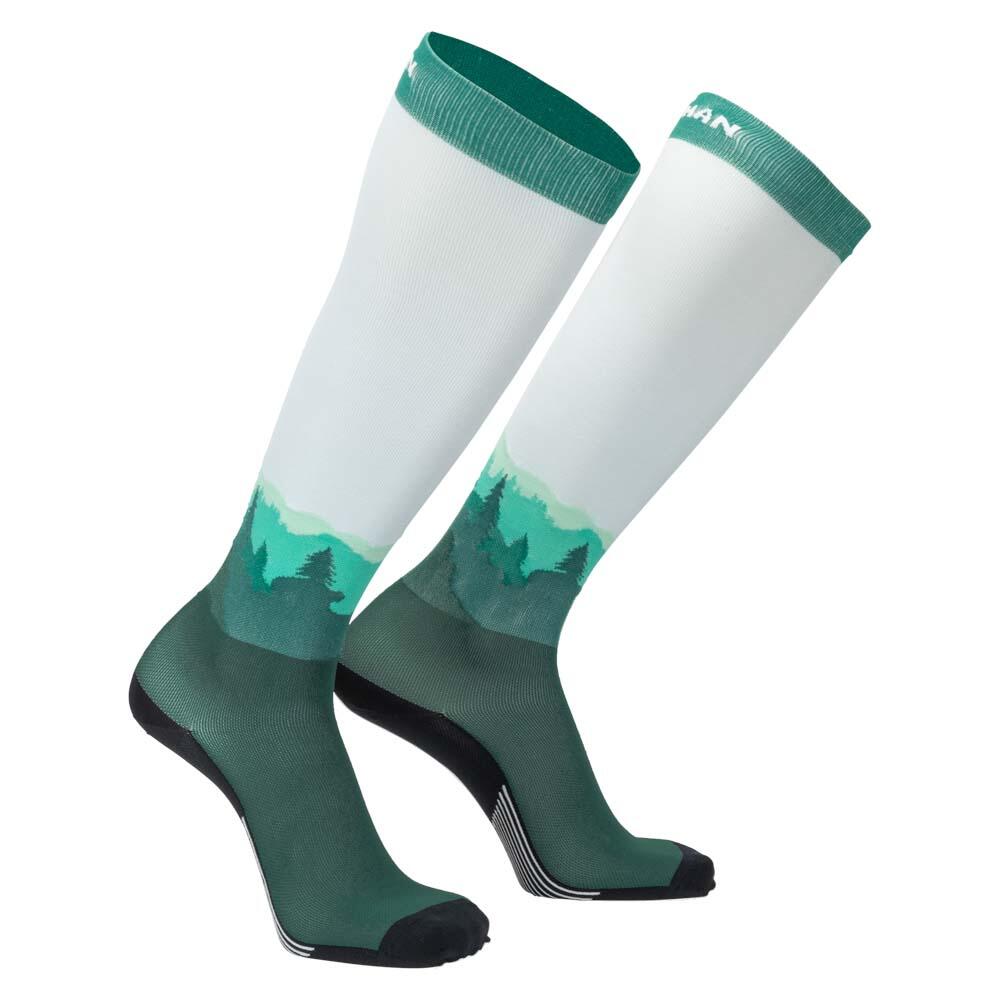 NATHAN Compressiesokken Volwassenen - Hardlopen - Adventure Speed GROEN