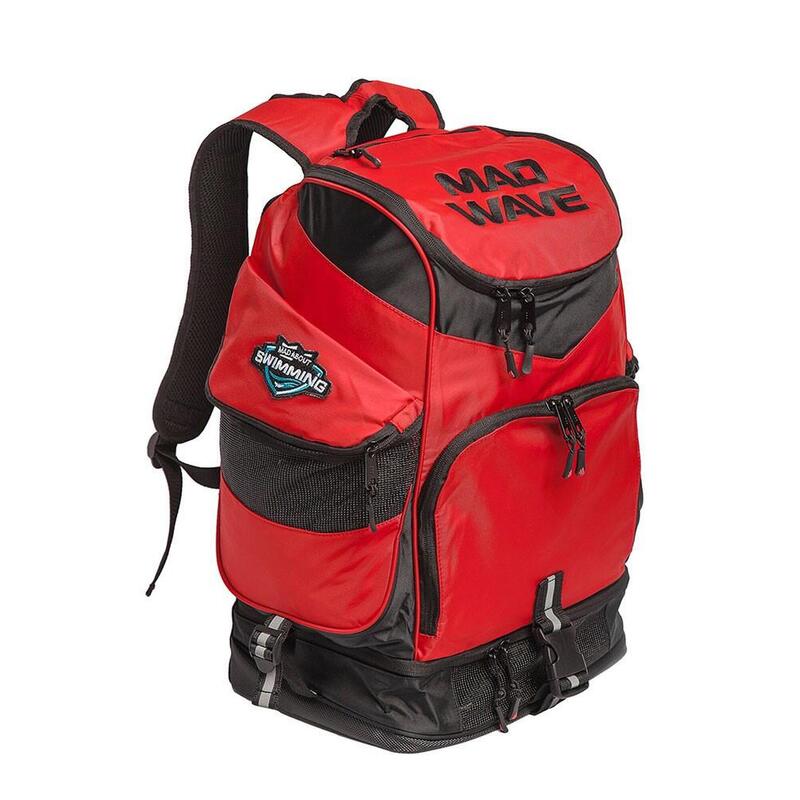 Mochila para natação MAD TEAM Vermelho 36L