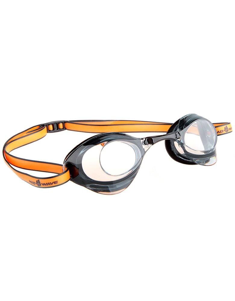 MAD WAVE Mad Wave Turbo Racer II Goggle Black/Smoke