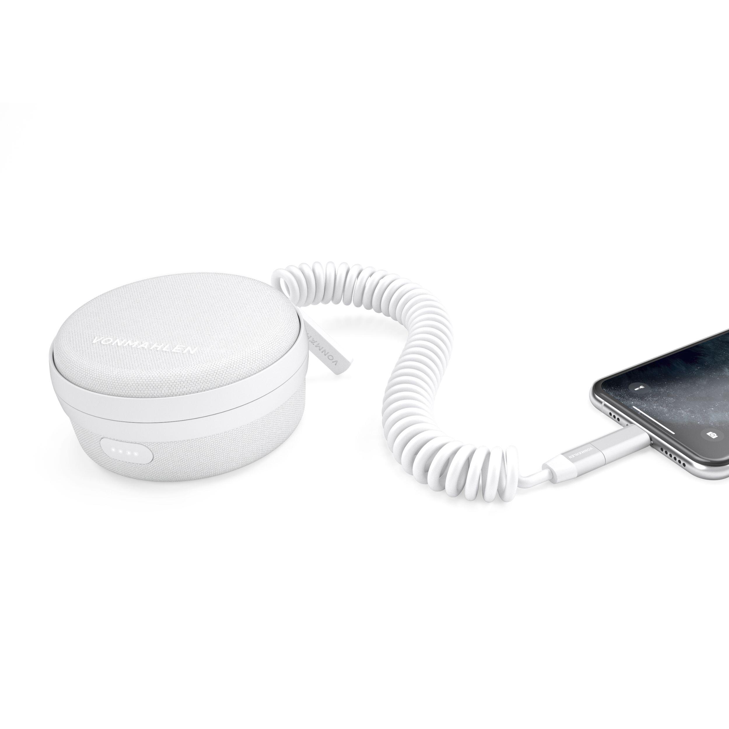 Cabo Vonmaehlen Allroundo Power (Powerbank 4000mAh) branco 5/7