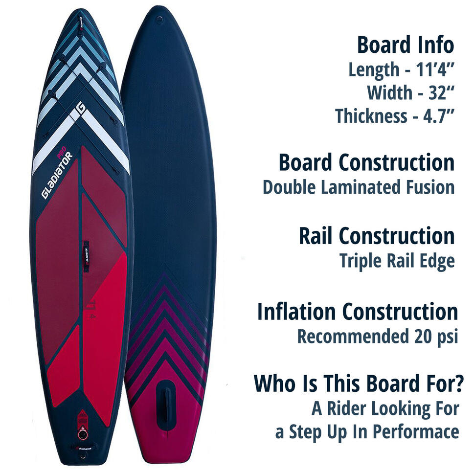 Deska Pompowane SUP Gladiator Pro 11'4