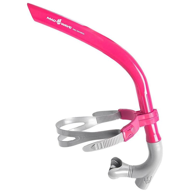Mad Wave Pro Snorkel Breathe Trainer - Rose