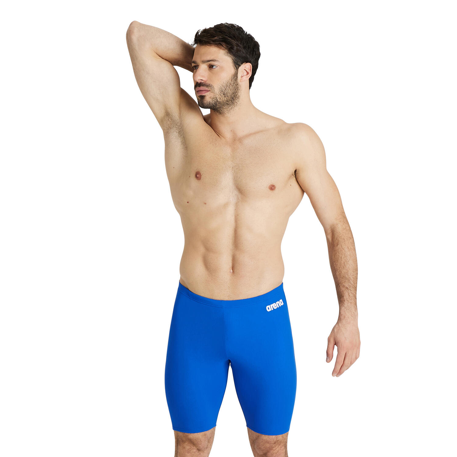 Arena Team Solid Swim Jammer - Royal/White 2/7