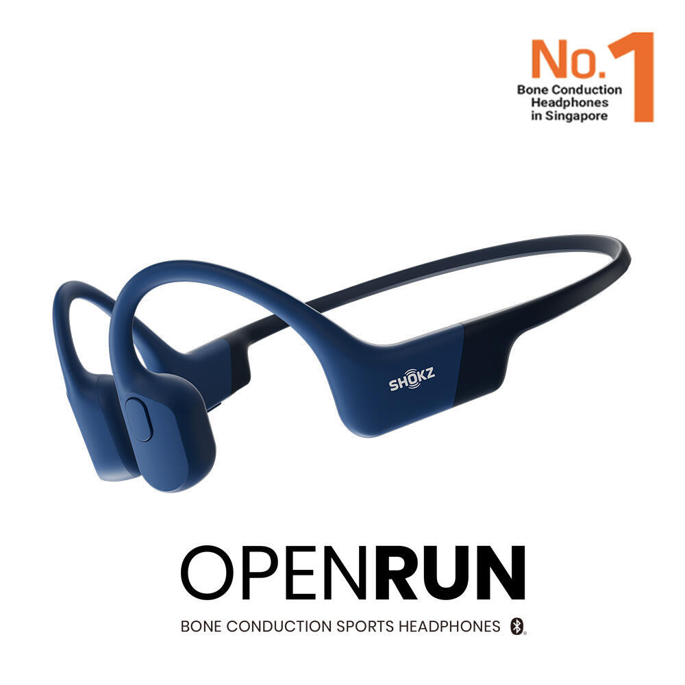 Running Earphone OpenRun (Blue) Bone Conduction Headphone