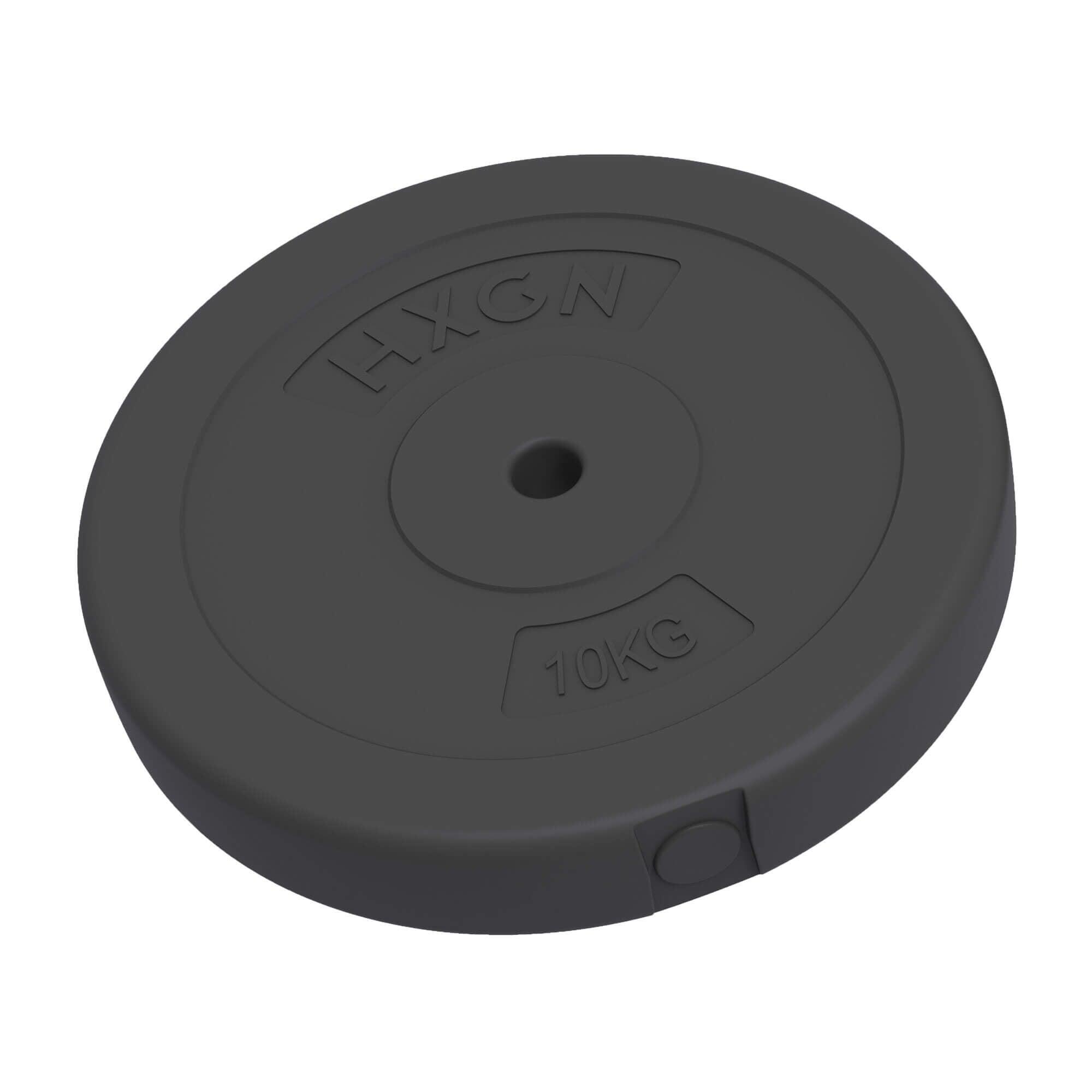 HXGN 2 x 10kg Standard 1" Weight Plates 2/2