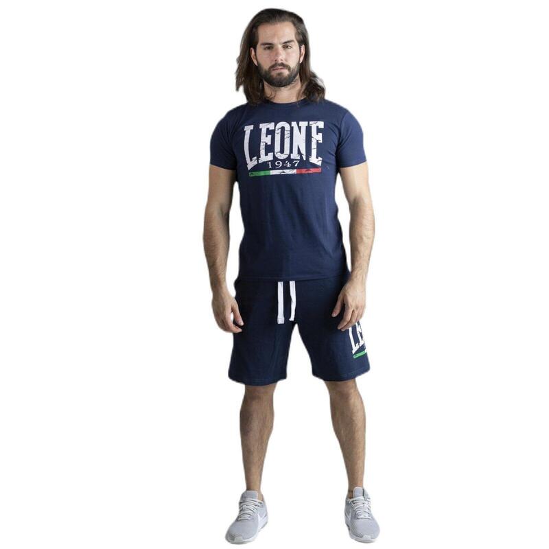 Conjunto de jersey de hombre con camiseta y bermudas Leone Vintage Basic