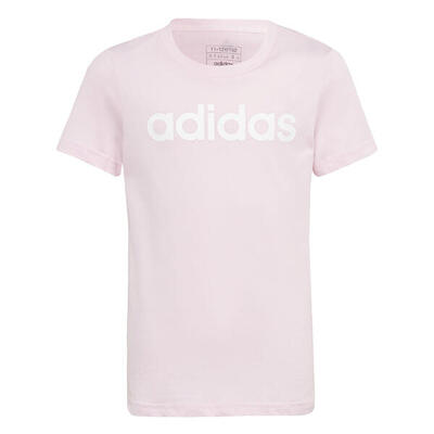 Essentials linear logo katoenen slim-fit t-shirt