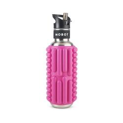 Bouteille de sport rose avec revêtement Trigger point - MOBOT - 0,7 Litres