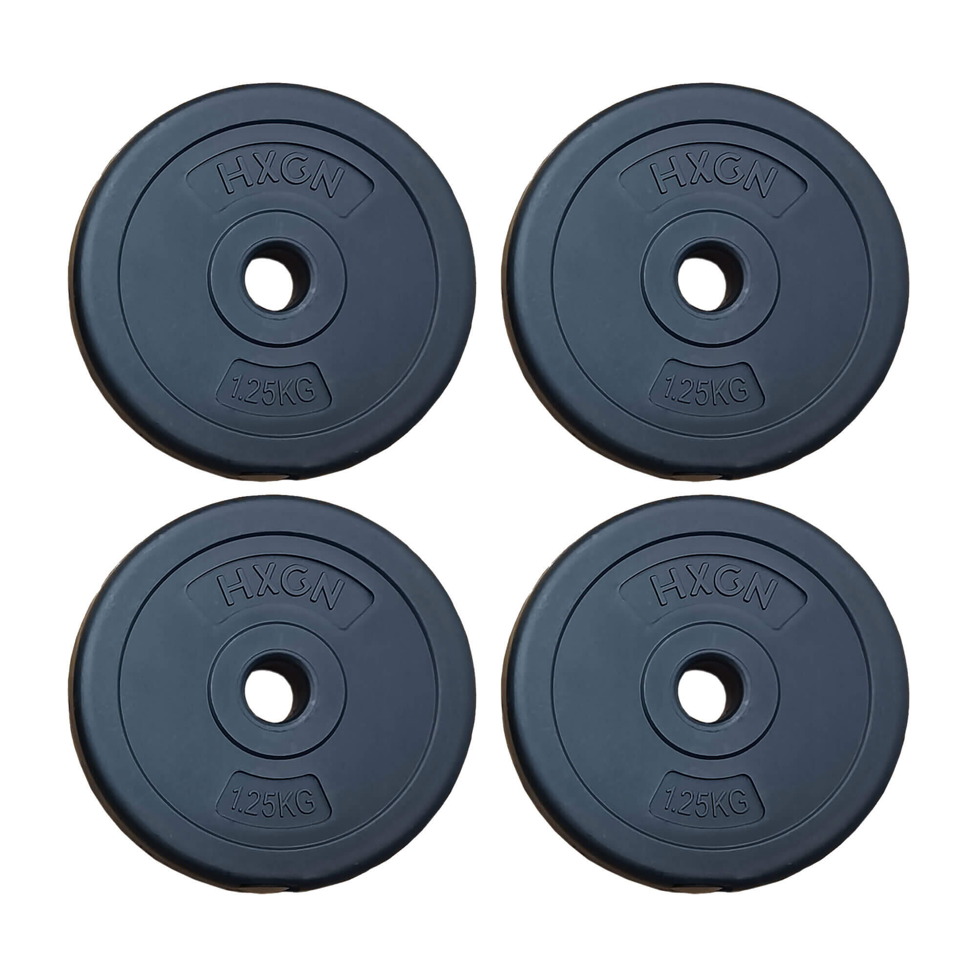 HXGN 4 x 2.5kg Standard 1 Weight Plates HXGN Decathlon