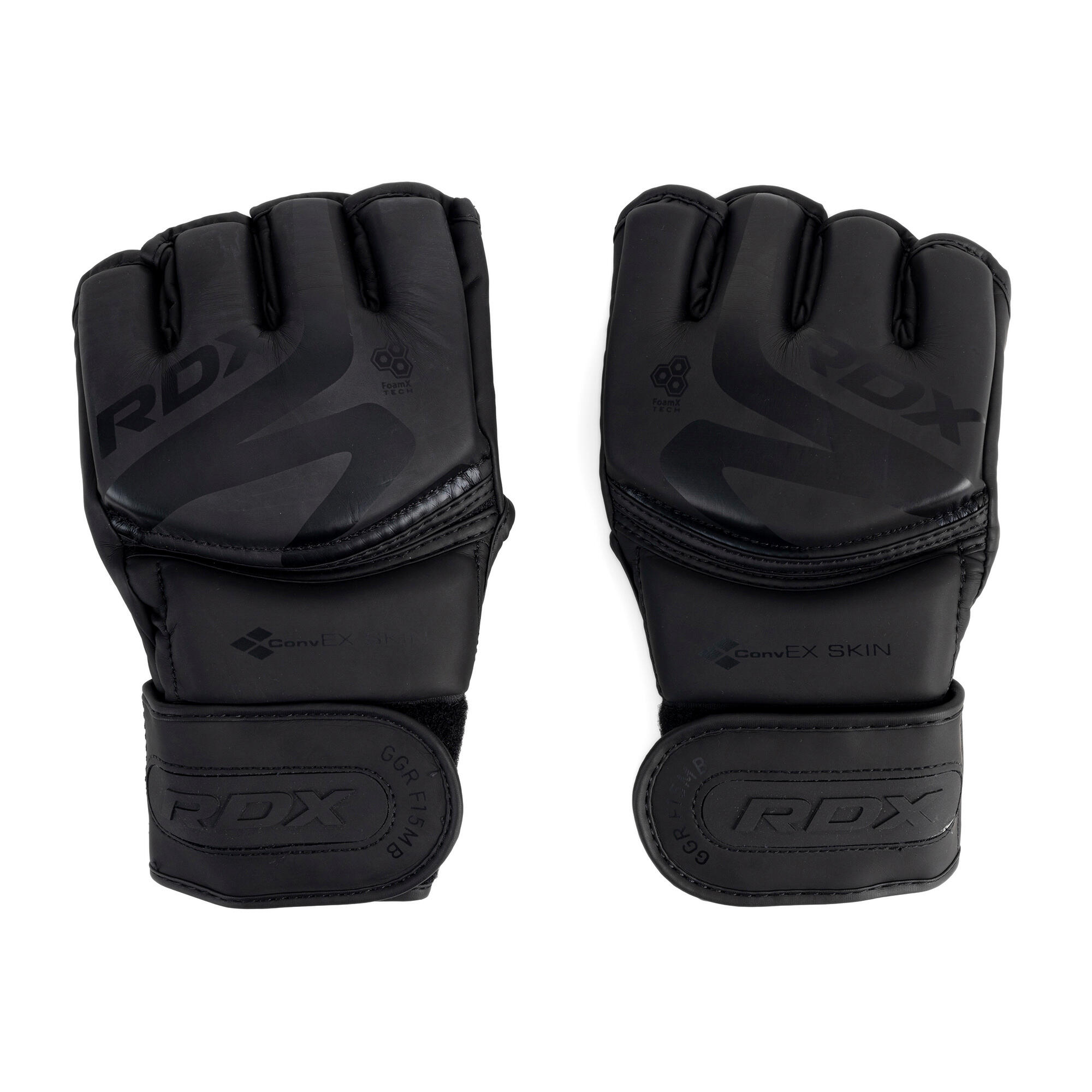 RDX RDX F15 Noir  Leather X MMA Gloves