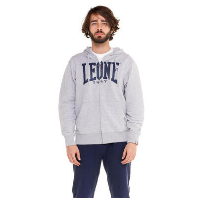 Leone 1947 apparel heren hoodies met rits
