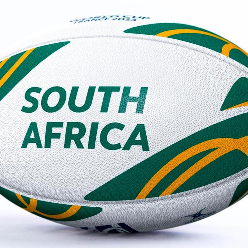 Ballon de Rugby Gilbert Coupe du Monde 2023 Supporter Afrique du Sud