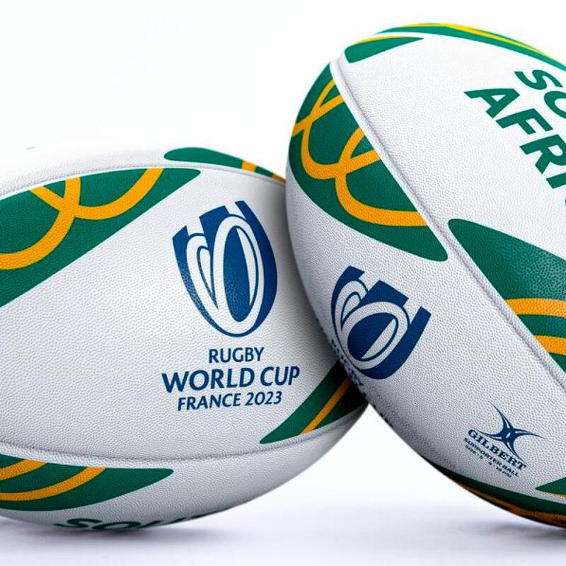 Ballon de Rugby Gilbert Coupe du Monde 2023 Supporter Afrique du Sud