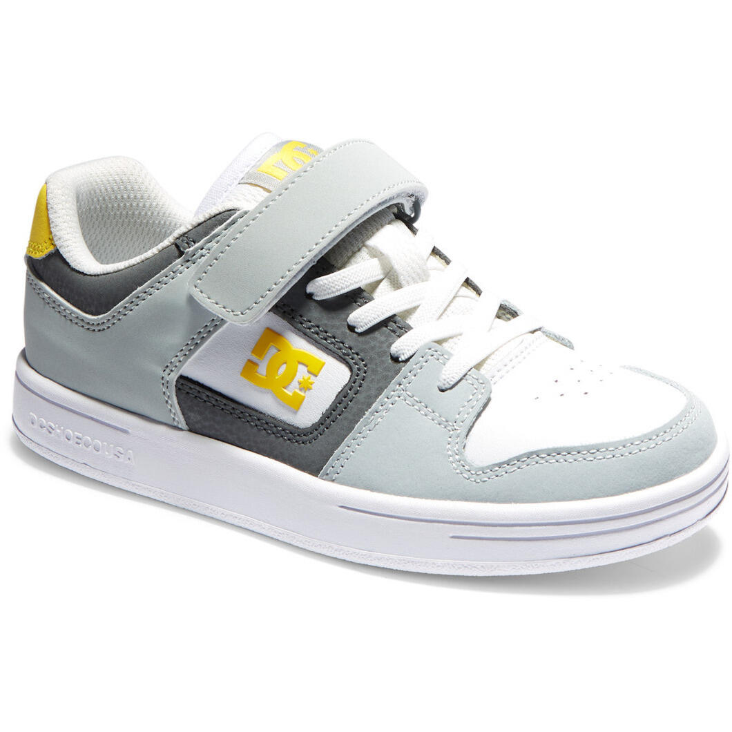 Baskets DC Shoes Manteca 4 V, Blanc, Enfants 4/5