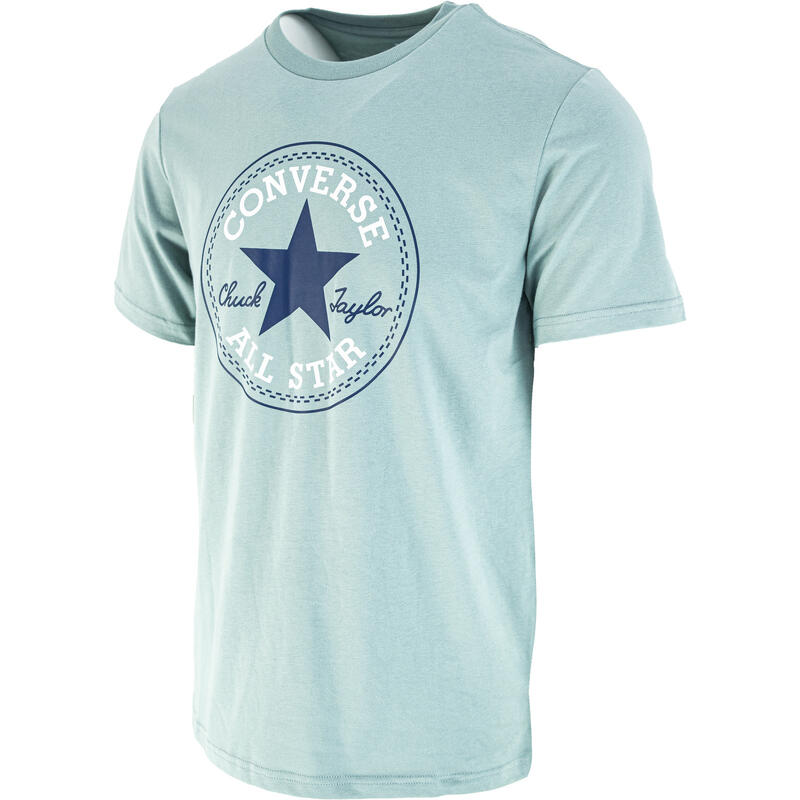 T-Shirt Converse Chuck Patch Core, Cinza, Unissex