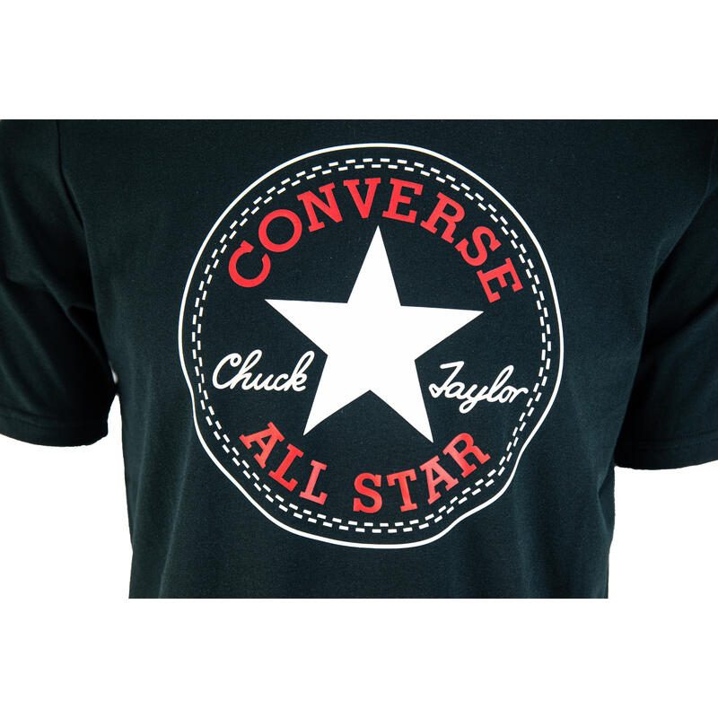 Tricou unisex Converse Chuck Patch Core, Negru