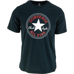 Camiseta Converse Chuck Patch Core, Negro, Unisexo