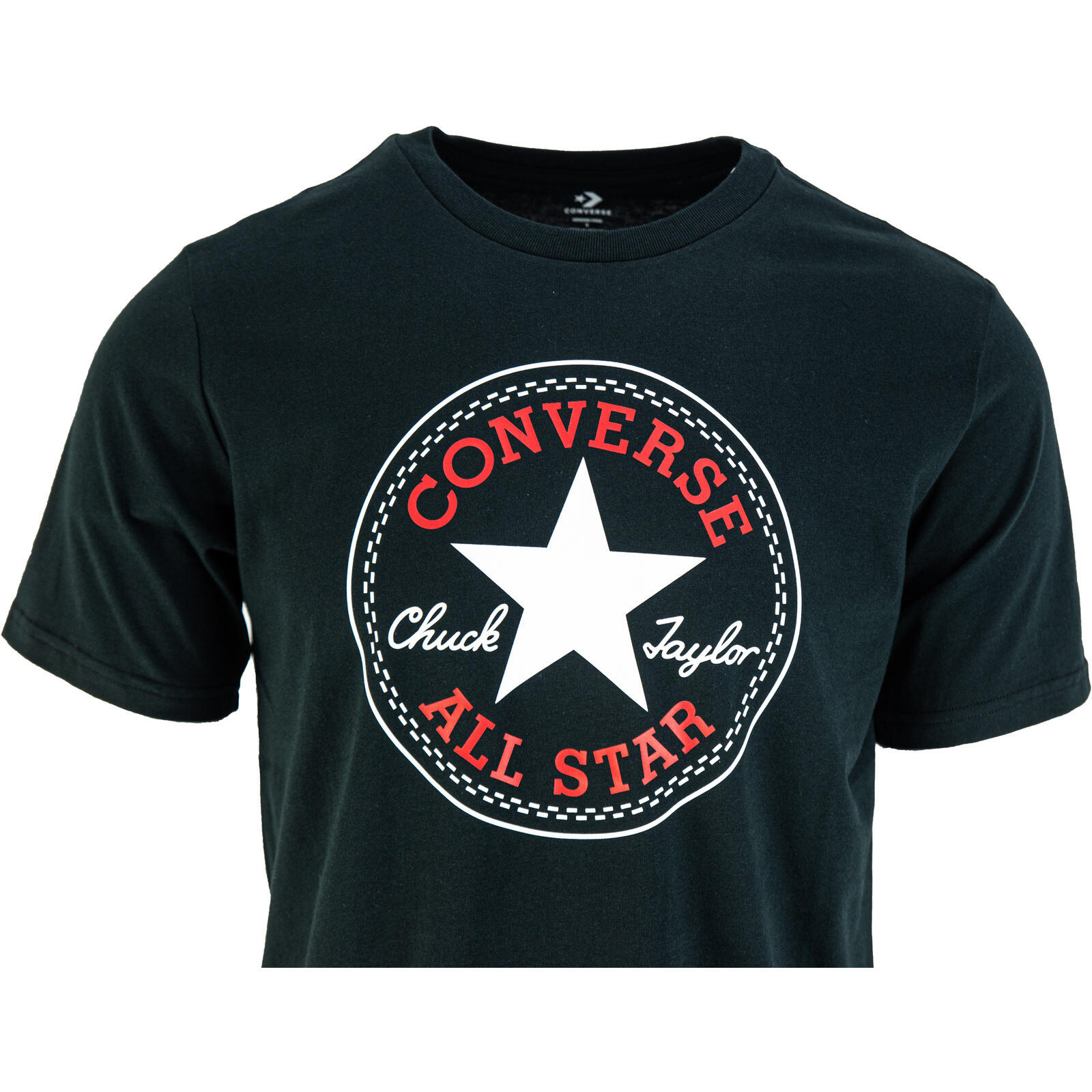 T-shirt Converse Chuck Patch Core, Noir, Unisexe 4/6