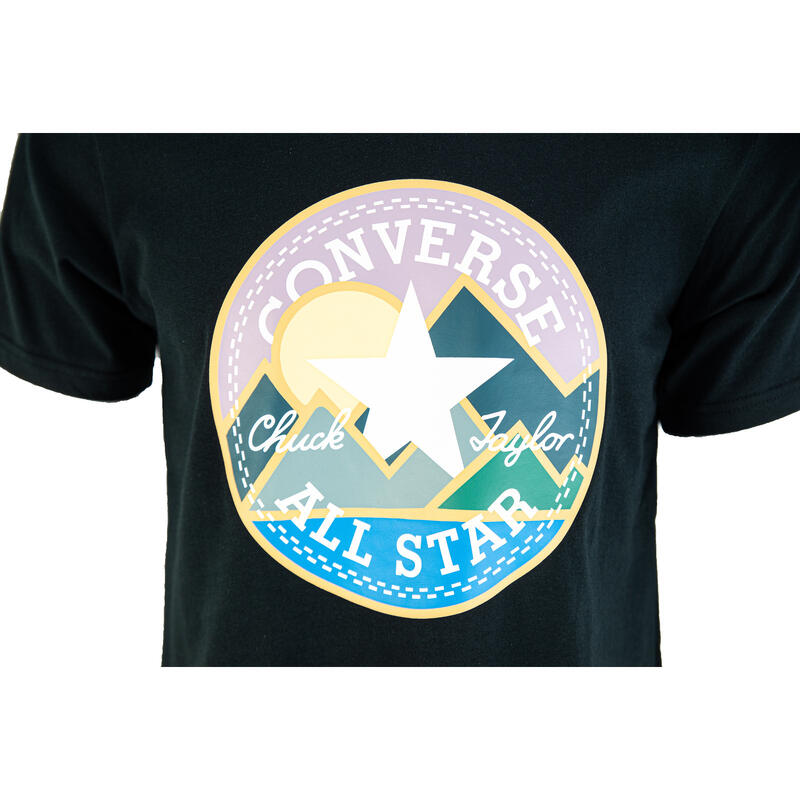 Camiseta Converse Coastal Remix, Negro, Hombre