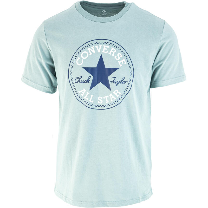 Camiseta Converse Chuck Patch Core, Gris, Unisexo