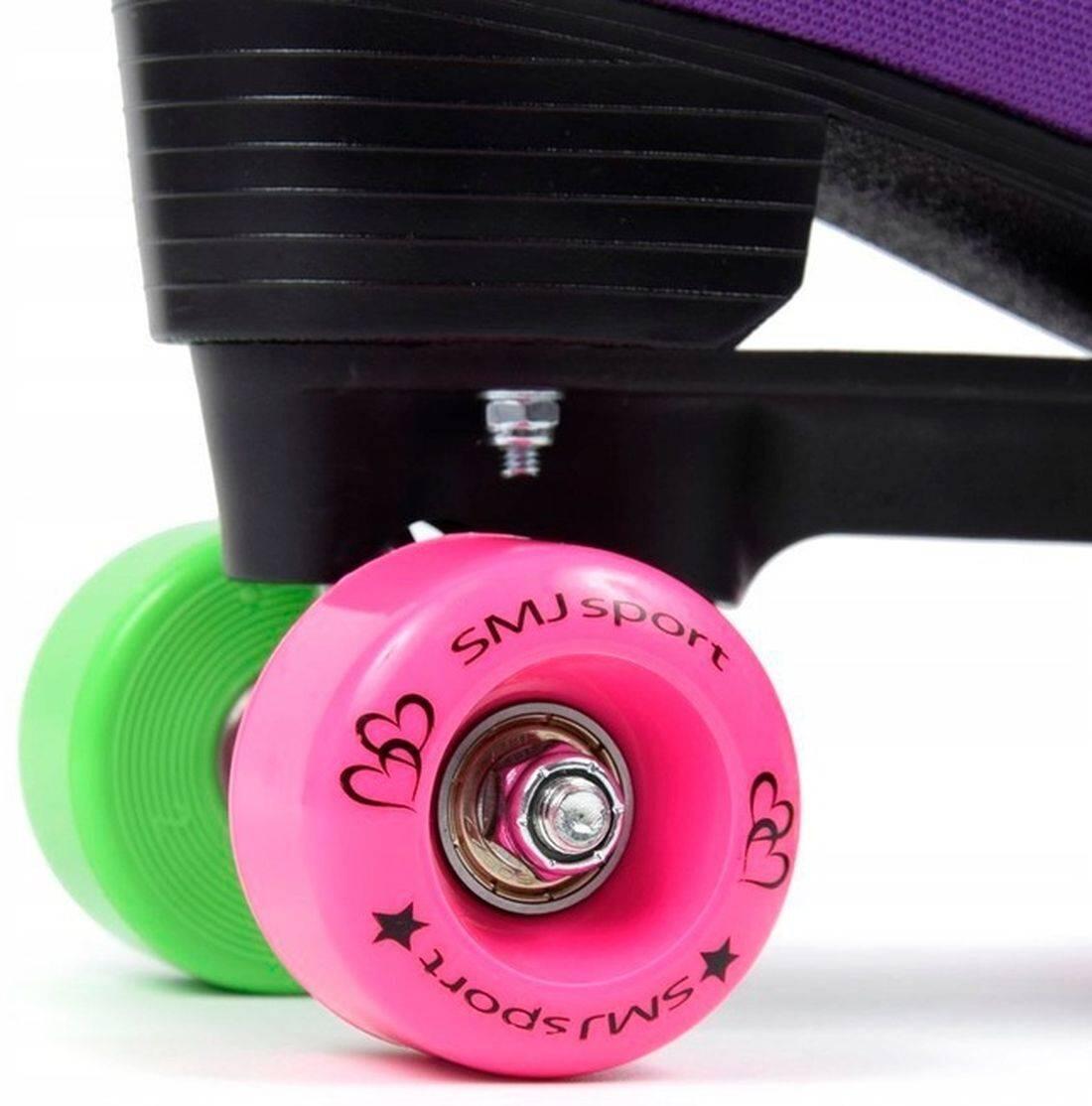 Patines Patinaje niño SMJ Sport De006 fucsia 4/5
