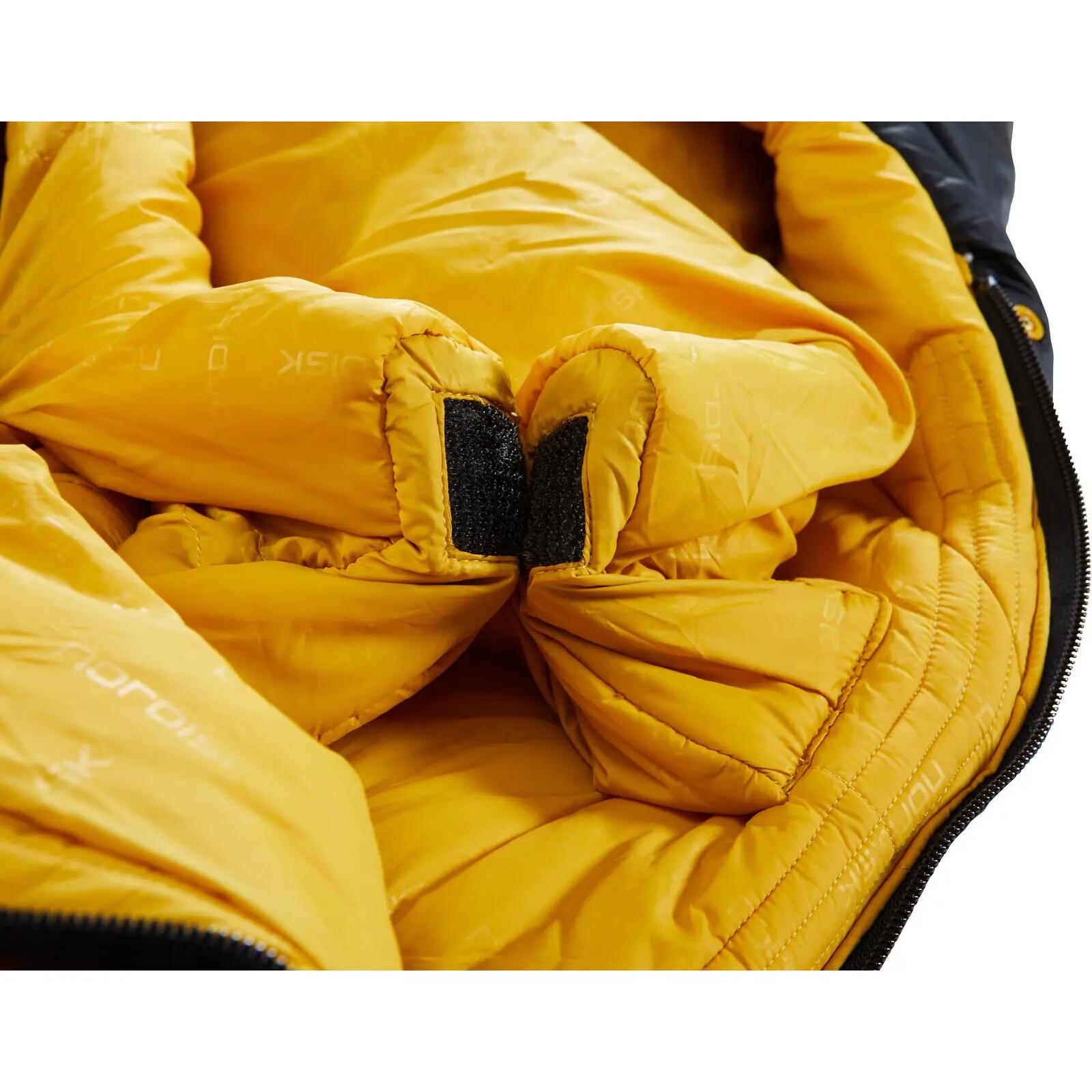 Winterschlafsack Oscar -10° Mummy rio red-mustard yellow-black 6/7