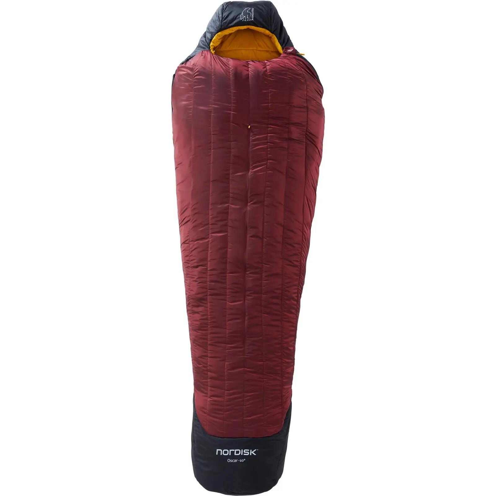 Winterschlafsack Oscar -10° Mummy rio red-mustard yellow-black 2/7