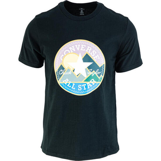 T-Shirt Converse Coastal Remix, Schwarz, Herren