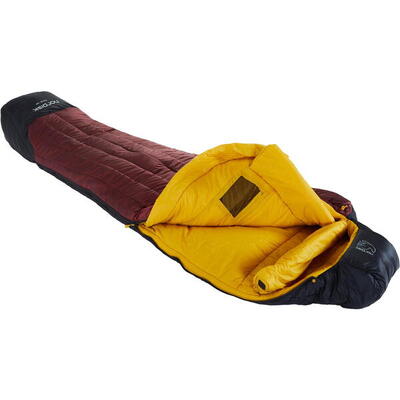 Winterschlafsack Oscar -20° Mummy rio red-mustard yellow-black