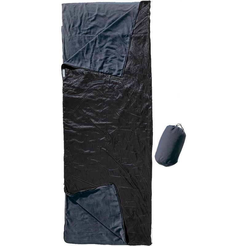 Sleeping Bag Outdoor Blanket black-slate blue