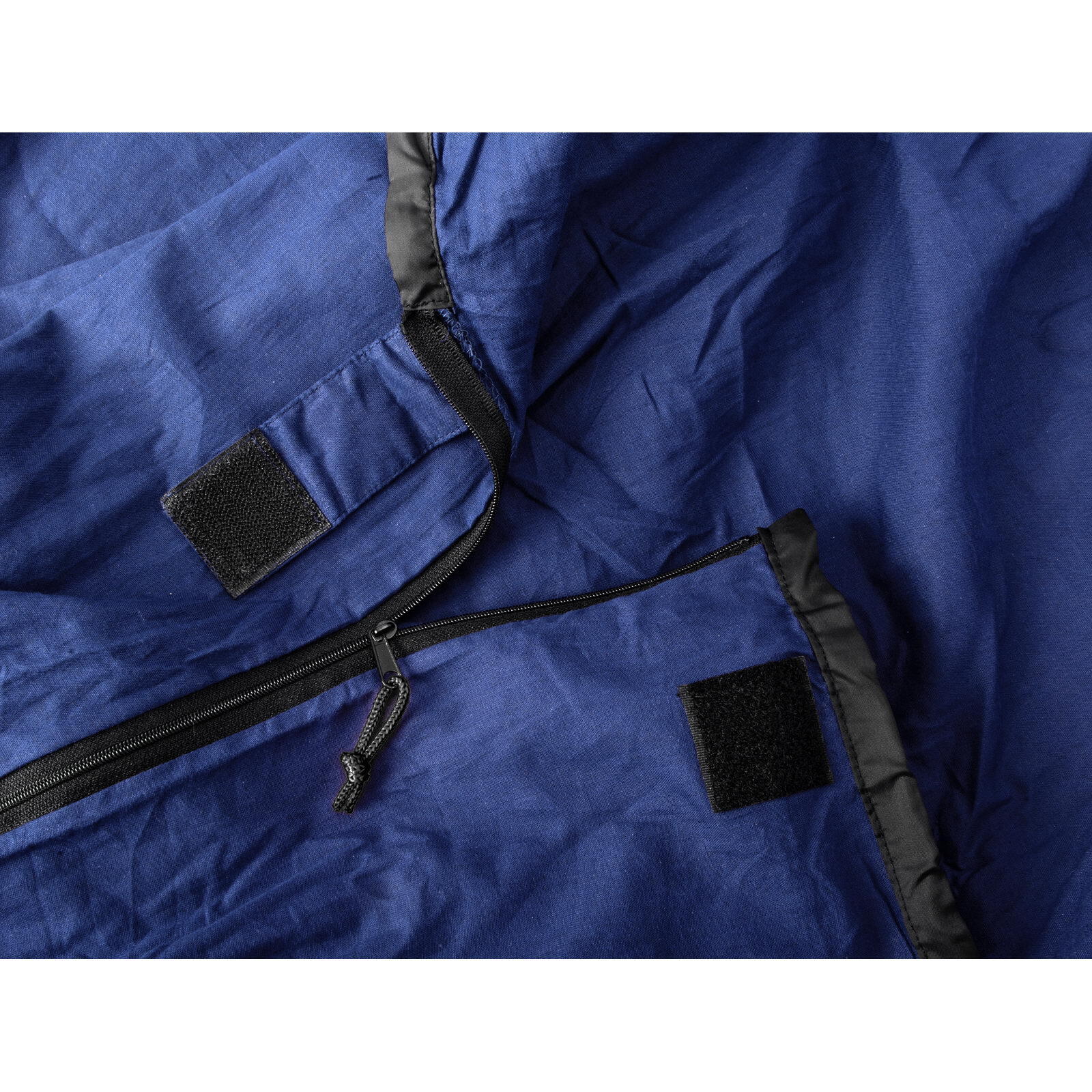 Mumienform Sleeping Liner Baumwolle royalblau 4/5