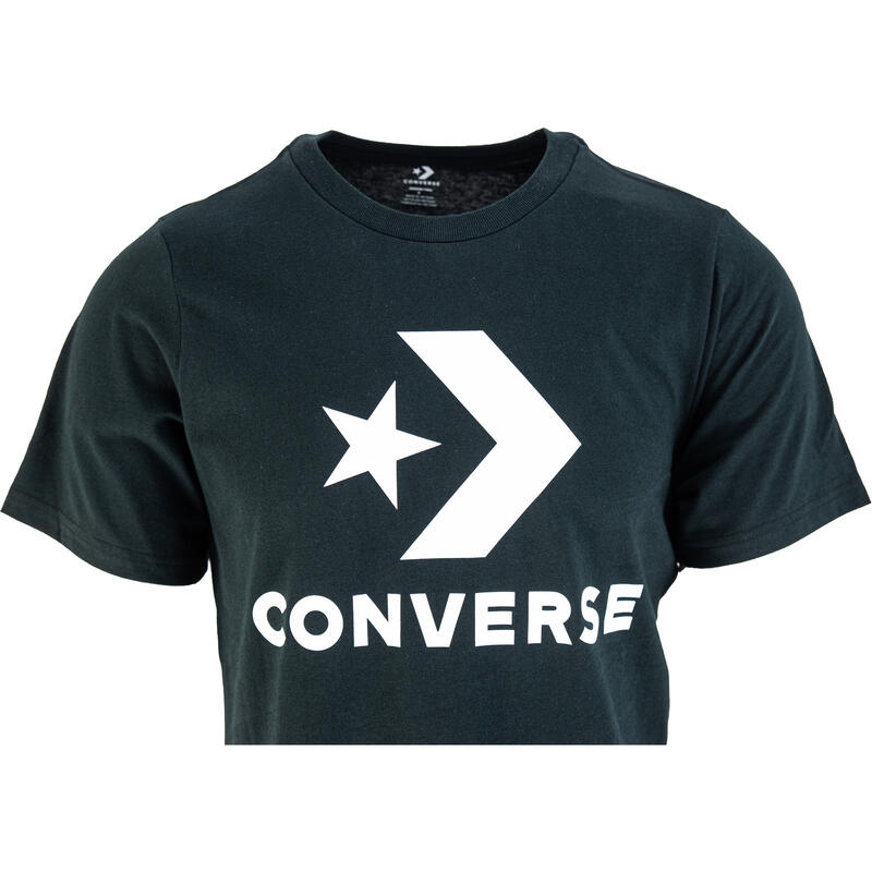Póló Converse Logo Chev Tee, Fekete, Unisex