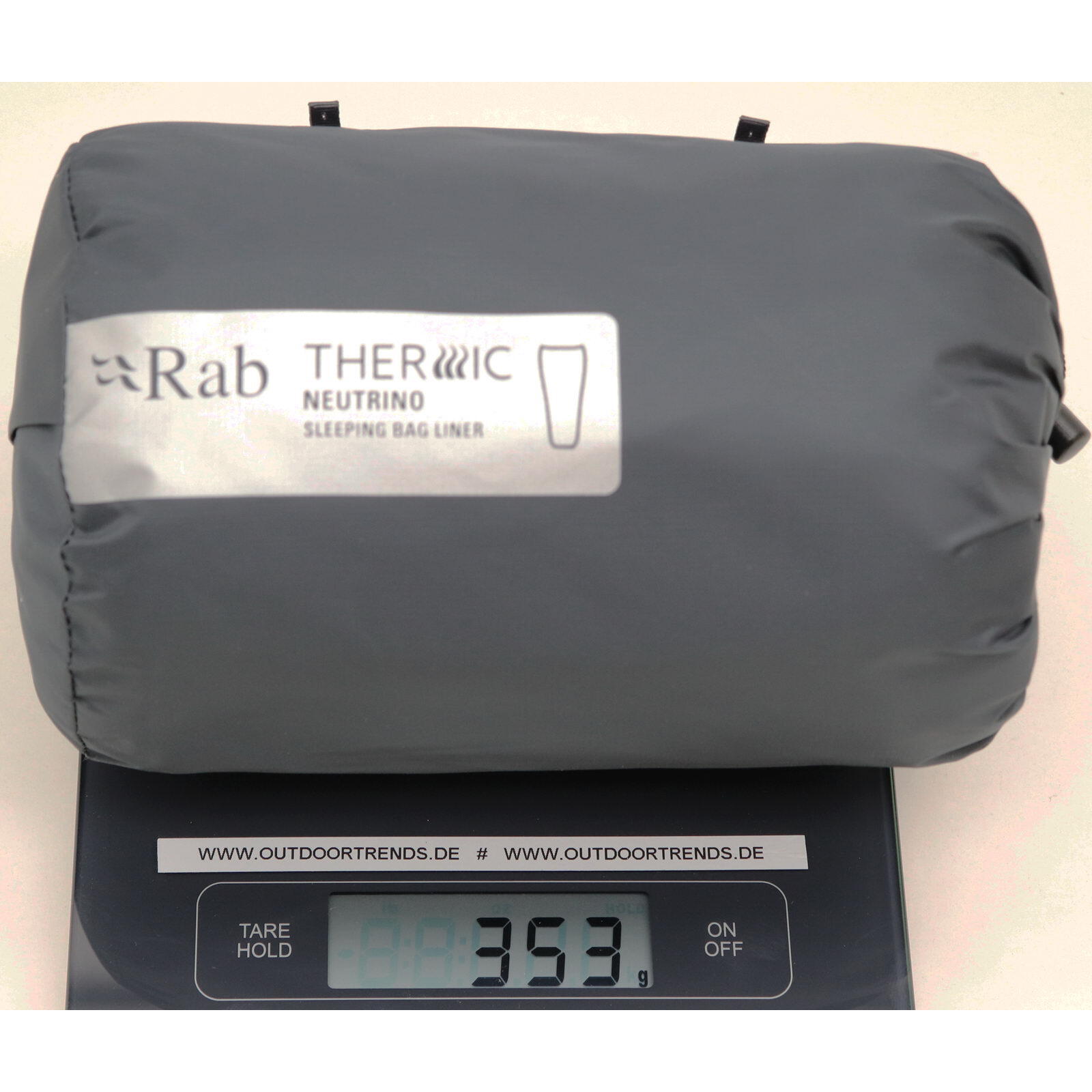 Wkładka do śpiwora Rab Thermic Neutrino Sleeping Bag Liner - ebony 3/3