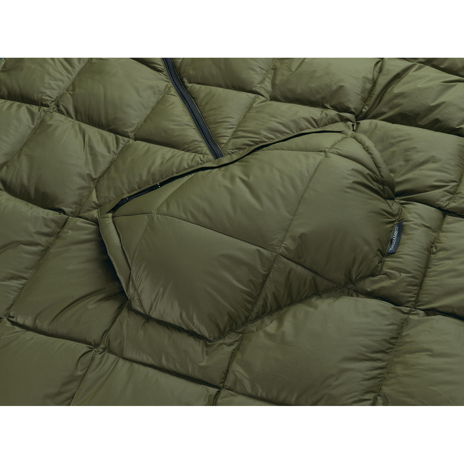 Isolierender Poncho Therm-a-Rest Honcho, Duvet 650 FP, recyceltes Nylon 20D 2/7